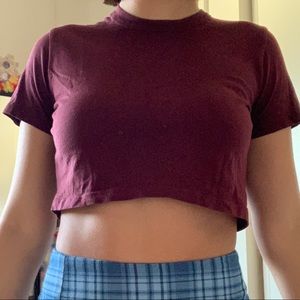 cute cropped tee